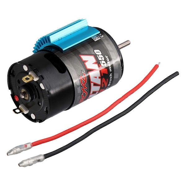 550 Børstemotor med køleplade til 1:10 RC Crawler Axial SCX10 AXI03007 JL 90046 Slash TRX4 TRX6 (W)