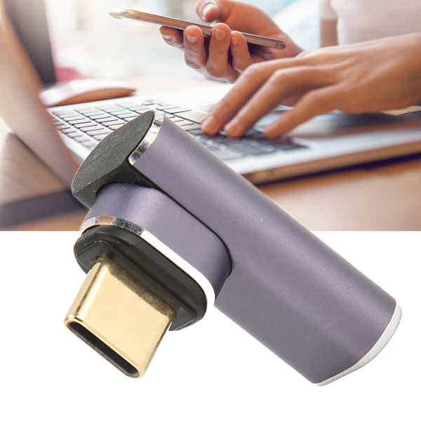 USB C-adapter 140W Hurtiglading 40 Gbps Dataoverføring 8K Videoutgang