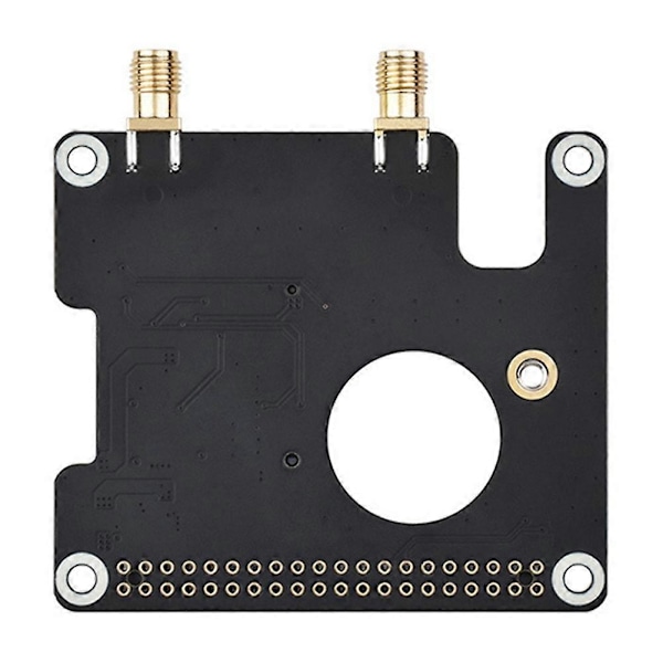 Waveshare PCIe - M.2 E KEY -sovitinkortti HAT+ Raspberry Pi 5:lle, verkkokortin laajennuskortti Suppo (W)