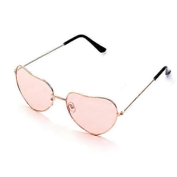 Solbriller Dame Hjerteformede Solbriller Pink (Fww)