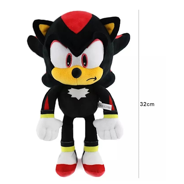 Sonic the Hedgehog Børne Plyslegetøj Julegave Plysdukke Pude 4 4 30cm