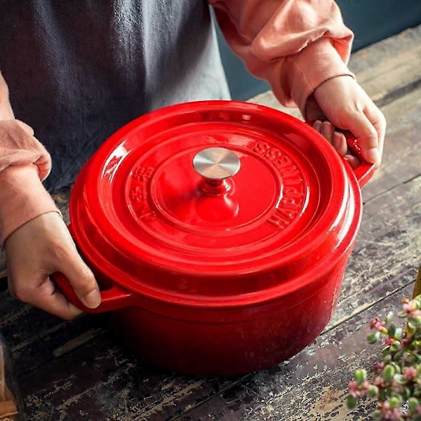 Grydelågsknop i rustfrit stål, erstatningsknop til Le Creuset, Aldi, Lodge og andre emaljerede støbejernsgryder (frosted) (W)