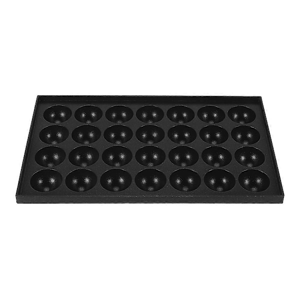28 Huller 4cm Takoyaki Bageplade Non-Stick Madlavning Hjemme Takoyaki Takoyaki Plade Kun Takoyaki Aluminium (B)