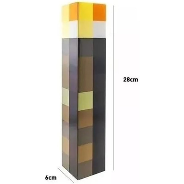 Lommelygte, vægmonteret lommelygte, USB genopladelig LED natlampe, rollespilsudstyr (1 stk.) (B)