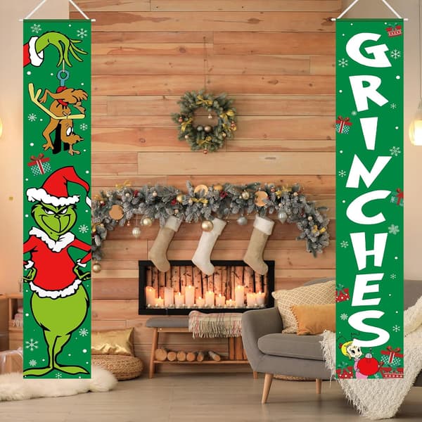 Vinterland Velkomstbanner 24x6 Innendørs Utendørs