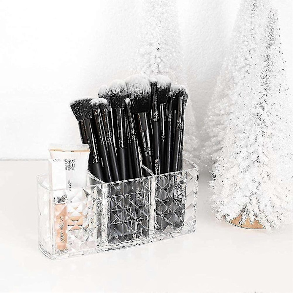 Makeup Børsteholder Akryl Makeup Organizer Makeup Børste (Fww)
