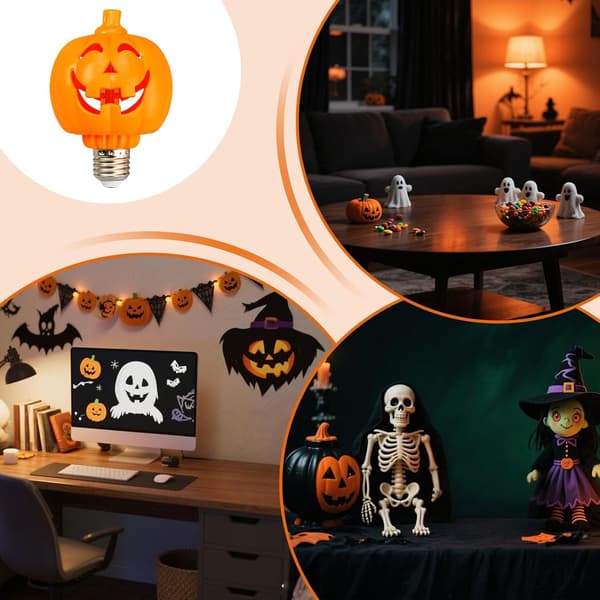 Udendørs Halloween Græskar Pærer E27 til Fester (W)