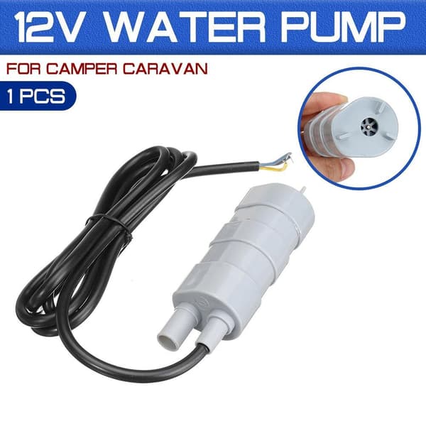 Högflödes 12V Vattenpump Dränkbar Husbil Husvagn AU Ny