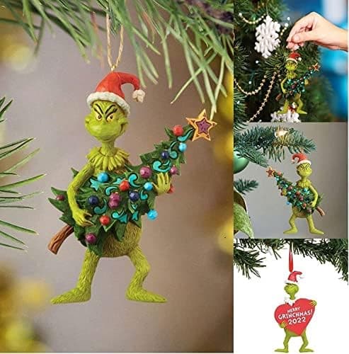 Julgransdekorationer Set med 12 keramiska kulor