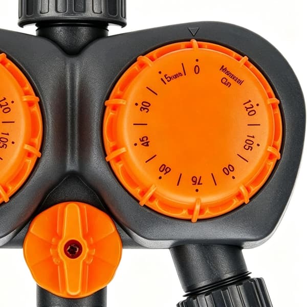 Trädgårdsbevattningssystem | Smart bevattningstimer, automatisk sprinkler | För hem, gård, gräsmatta, park (W)