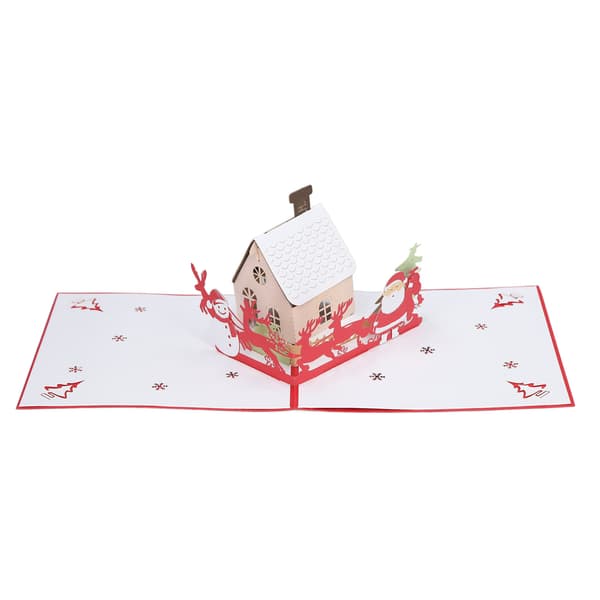 Sødt 3D Julemusik Pop-Up Kort med Kuvert (Pakke med [Quantity])