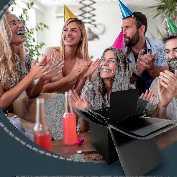 Prank Presentförpackning - Stapelbar överraskningslåda Nesting Presentförpackningar Set För Gag Presents (1.2-5.9in) 25-26 (Fww)