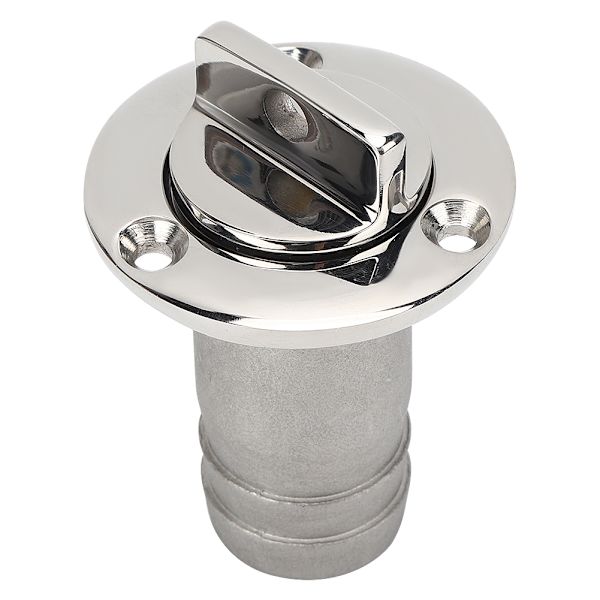 Oval bundpropventil i rustfrit stål 316mm bådbeslag