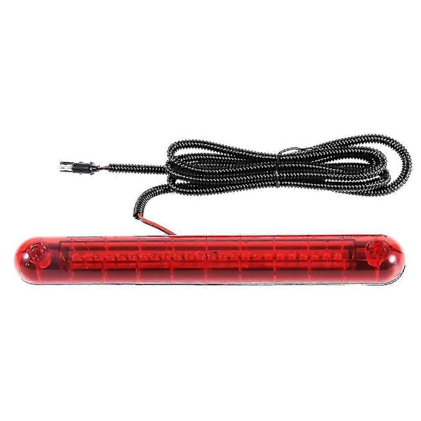 24 LED 12V Auton Lisäjarruvalo Korkea Asennus Kolmas 3. Jarru Pysäytys Takavalo Punainen (L)