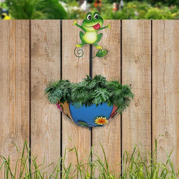 Paraplyplanter, vægmonteret paraplyformet planter til bonsai (W)