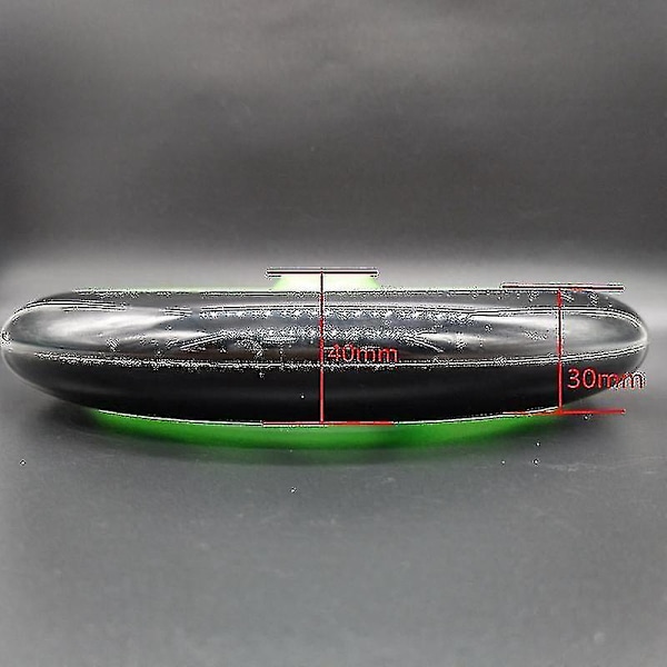 2 Stk. Sparkesykkelhjul 200 Mm Pu Materiale Hjul Tykkelse 30 Mm Abec-7 Lager Sparkesykkel Tilbehør (W)