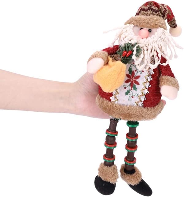 Julepynt Bløde Ornamenter Siddende Figurer
