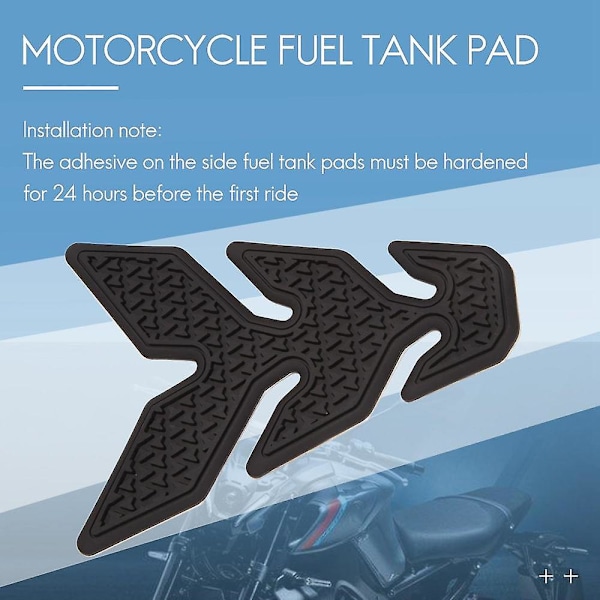 Moottoripyörän polttoainesäiliön kumitarra, yhteensopiva Yamaha Mt-09 Mt09 2021 (W)