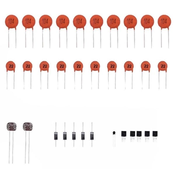 Raspberry Pi R3 komponentpaket nytt PCB-kit med plastlåda