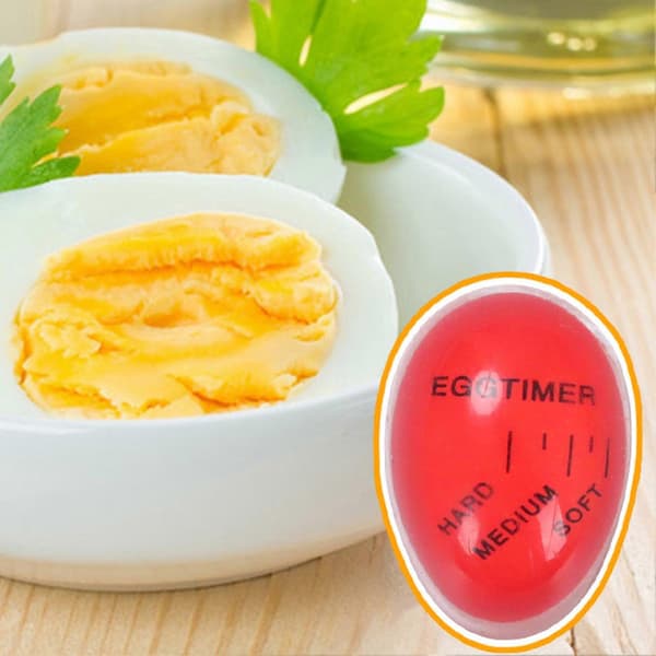 Egg Timer Mini Giftfri Resin Pro Egg Timer for Spising (Fww) Red