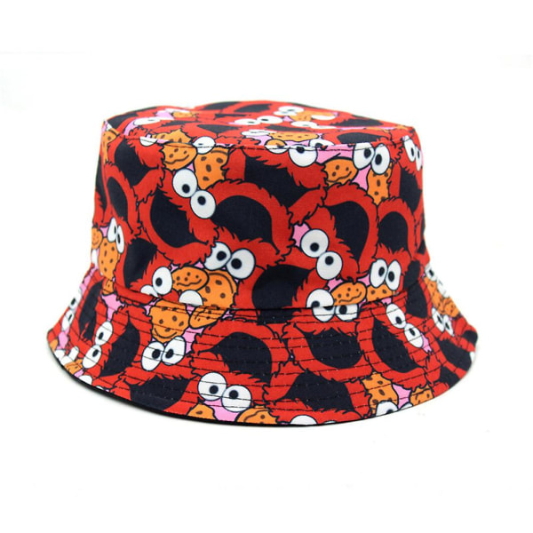 Sesame Street Bucket Hat Vuxna Fiske Fiskarhatt Sommar Solhatt Fällbar UV-skydd Utomhus Resa Solhatt Gåvor {FW} 6
