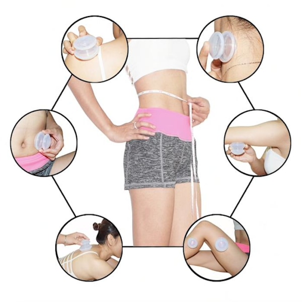 Koppning för helkroppsmassage - 4-pack - XS-L (V)