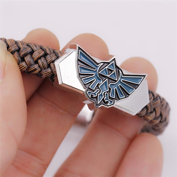 FW Legend of Zelda Armband i PU-läder med legeringslås