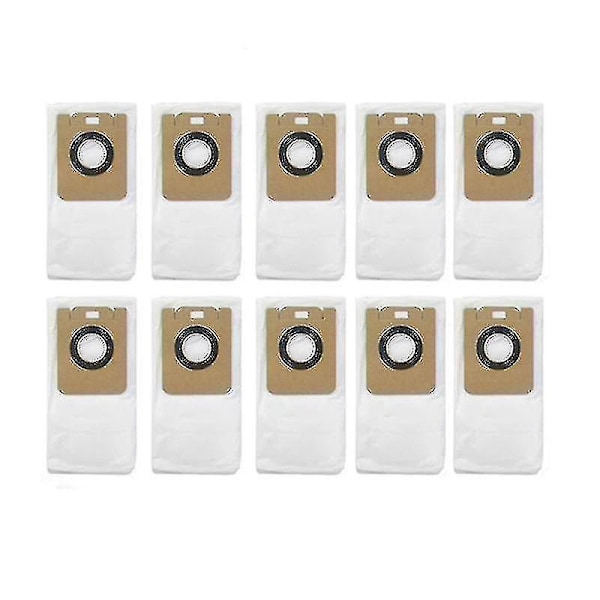 10 kpl pölynimuripusseja Xiaomi Dreame Bot D10 Plus Rls3d -pölynimurille (W)
