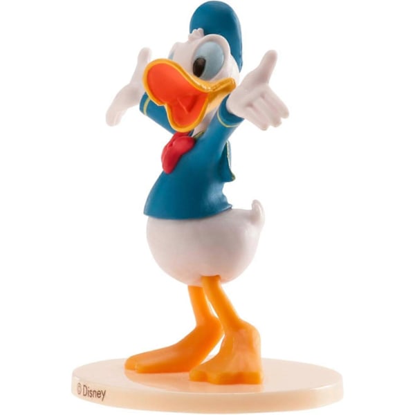 Kakkukoriste, Donald Ankan syntymäpäiväkoriste - Disney-hahmo kakkuun - 8,5 cm 347148 Monivärinen Yksi koko