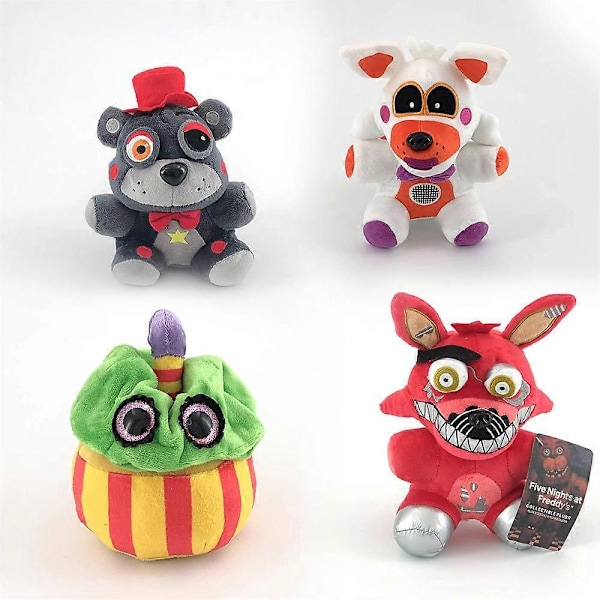 1 st. Five Nights at Freddy Fnaf Plyschleksaker Speldocka 18/22/25/28/30 Cm Bonnie Bear Foxy Cartoon Fyllda Dockor Freddy Leksaker För Barn Presenter 38 Stilar