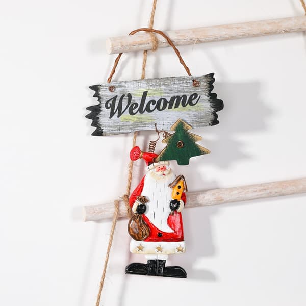 Julgransdekorationer Trä Ornamenterade