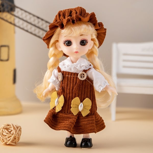 Barbie Prinsesse Jenter Barn Leke Mini Dukke Stil (W)