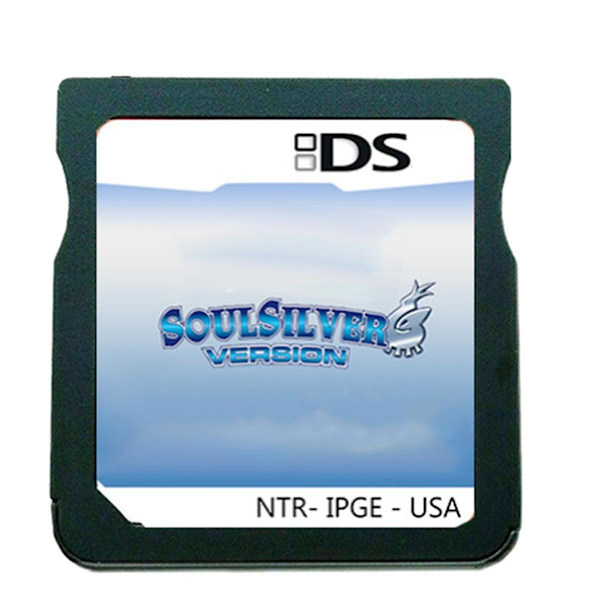 Spilkort til Soul Silver NDSi Lite Videospilkonsolspil Engelsk US Version