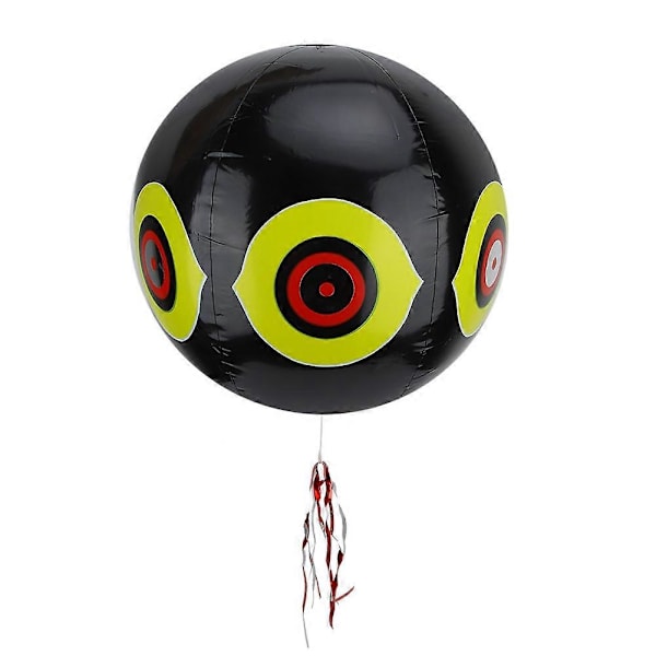 Terror Oppustelig Fugleskræmmer Ballon Fugleafvisende Rovdyrsballon (Sort) NY9 (W)