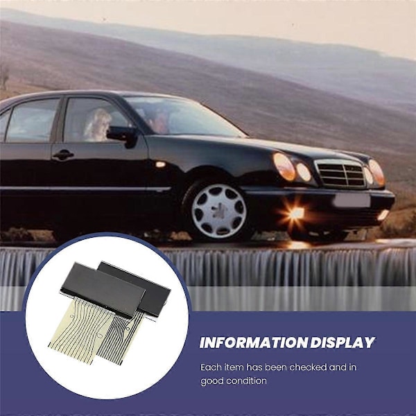 Auton LCD-näyttö Ilmastointitietonäyttö E-sarjan W210 CLK-sarjan W208 -sarjan R170 W202 (W)