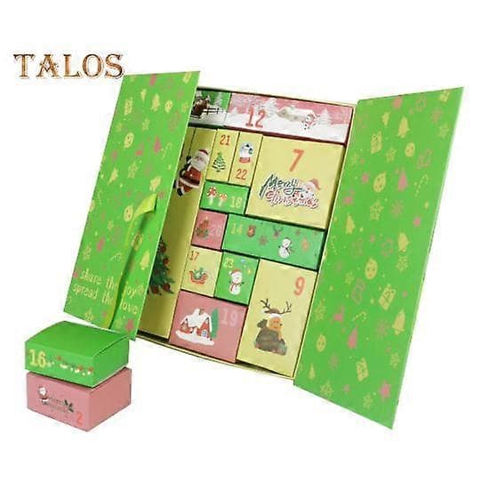 24-dagers DIY Adventskalender Kit 2024 Gullfyllbare Esker