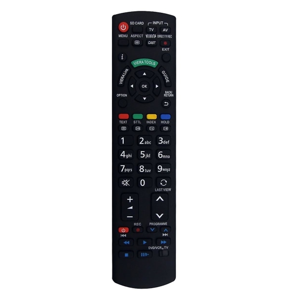 Fjärrkontroll N2QAYB000490 N2QAYB000724A för TV TX-P42G30B TX-P42G30E TX-PF42S30 TX-PF50G30 TX-P42G30B {FW} Black