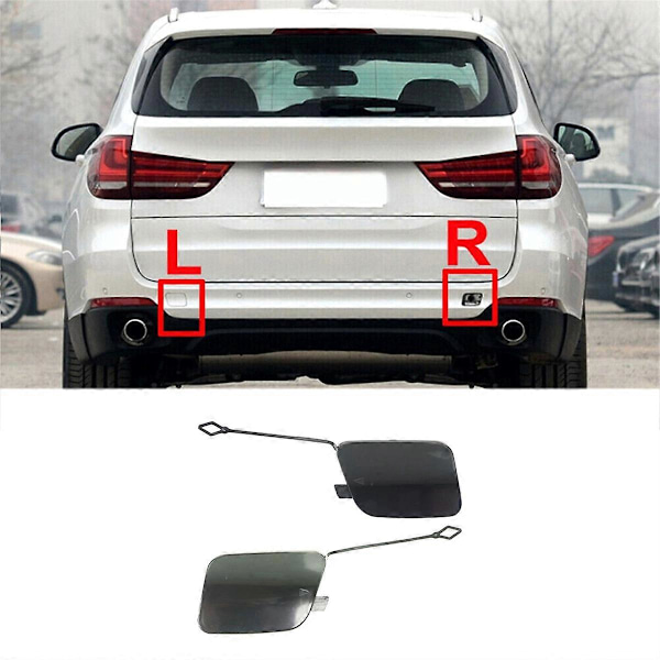 Dragkroksluckor Dimljus Nedre Stötfångargrill Set om 2 Vänster & Höger för X5 2014-2018 51127378574 51127 (W)