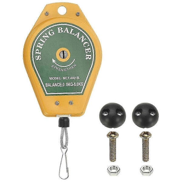 Infällbar Fjäderbalanserare, Lagerfjäderverktyg 3-5 kg (6,6-11 lbs) (W)