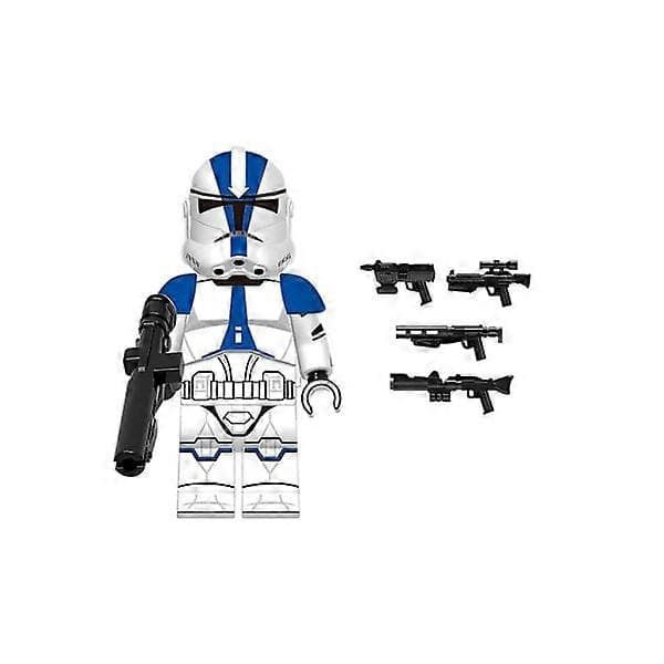 8 stk. Star Wars Byggeklods Tilbehør Minifigur Samling, legetøjsdele. (Fww)