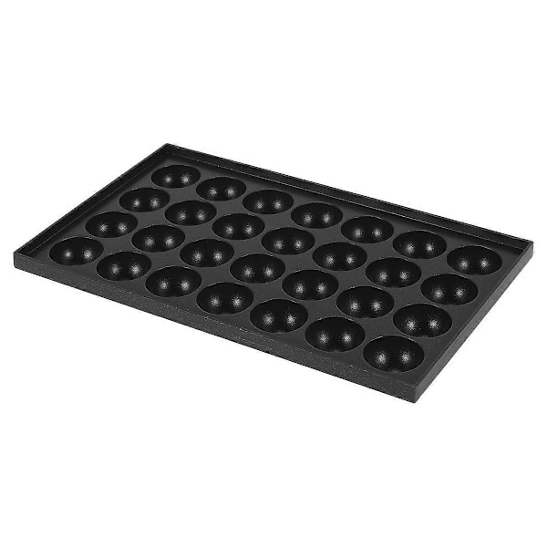 28 Huller 4cm Takoyaki Bageplade Non-Stick Madlavning Hjemme Takoyaki Takoyaki Plade Kun Takoyaki Aluminium (B)