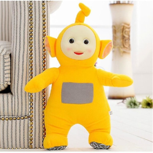 Teletubbies Plyschleksak Sovande Komfortdocka Barn Tidig Utbildningspresent [FW] Yellow 25cm