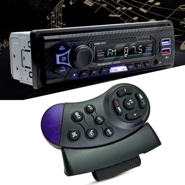 DVD-rattens fjärrkontroll infraröd långdistans trådlös universell bil MP3 fjärrkontroll knapp för bil {FW}