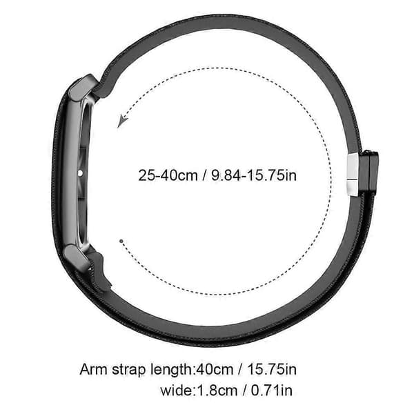 Fitbit Air mjukt bicepsband, stretchigt och bekvämt träningstillbehör