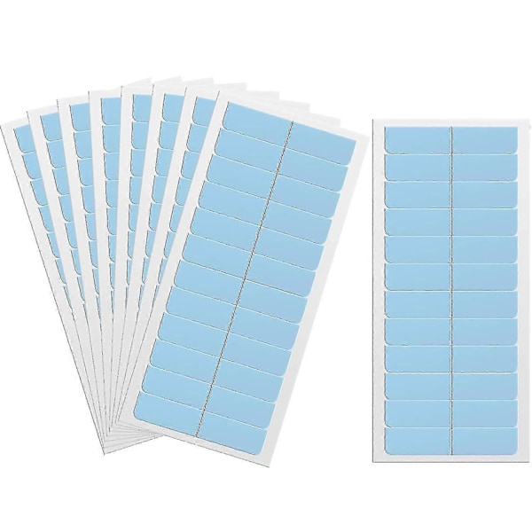 240 Stykker Hår Extensions Tape Tabs Dobbeltklæbende Extensions Tape Til Udskiftning, 4 X 0,8 Cm (B)
