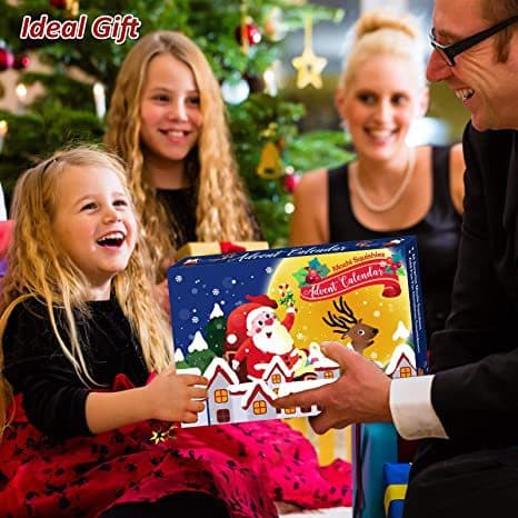 Julekalender 2024 Blind Box Stress Relief Leker - 24 stk. Tilfeldige Stiler