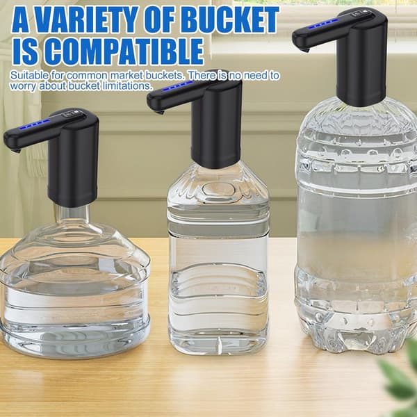Universell Portabel Automatisk Dricksvattenpump USB-Laddning