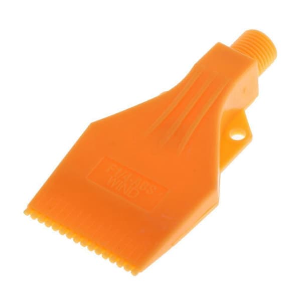 Plastikdyse med 1/4\"-stik og udvendigt gevind, til udretning (w)