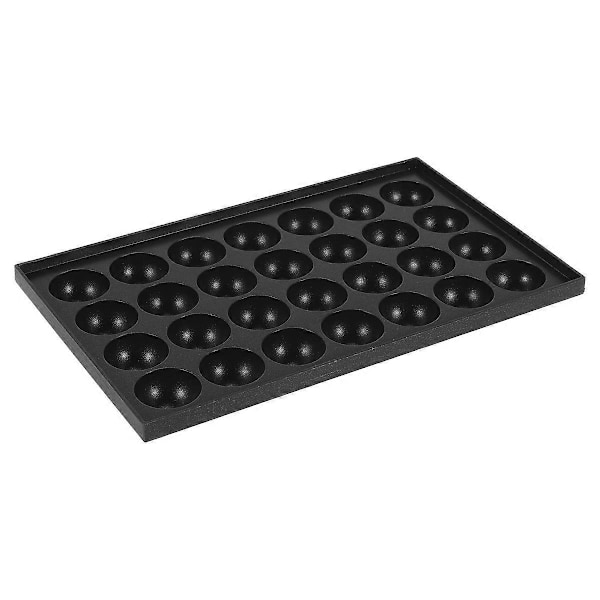 28 Huller 4cm Takoyaki Bageplade Non-Stick Madlavning Hjemme Takoyaki Takoyaki Plade Kun Takoyaki Aluminium (B)