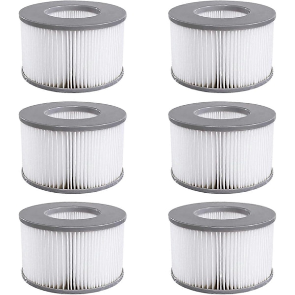 Til MSPA Whirlpool Udskiftningsfilter, Whirlpool Vandfilter, Kompatibel med Mspa Filter (W)